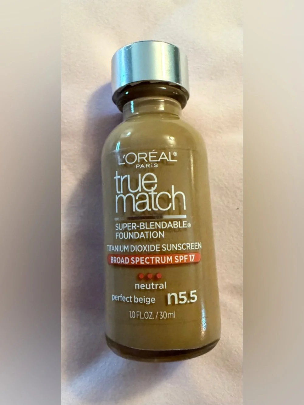 L'Oreal NWT True Match Super-Blendable Foundation - Neutral Perfect Beige n5.5